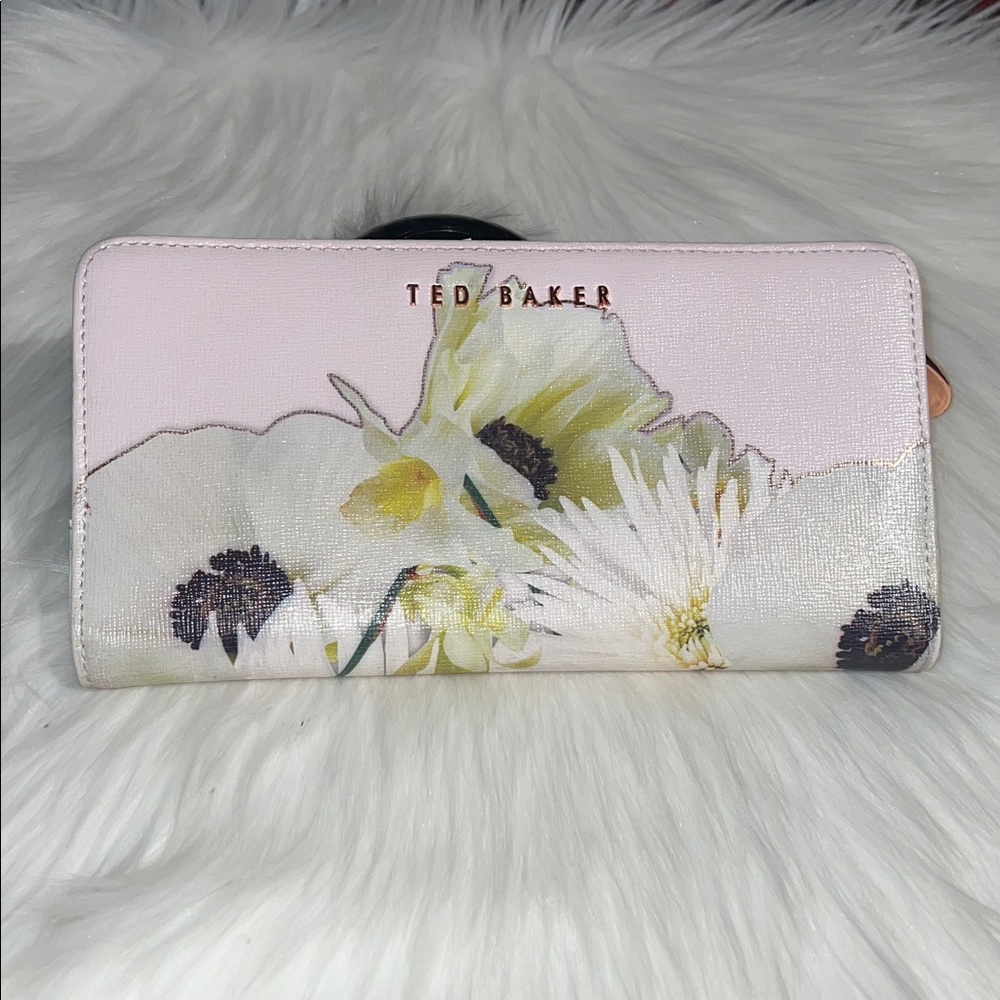 Ted Baker Light Pink Floral Wallet